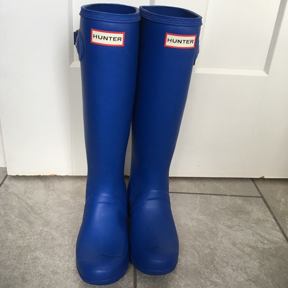 Blue Hunter Rainboots